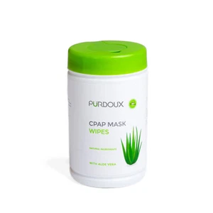 Purdoux CPAP Mask Wipes with Aloe Vera - - Picture 1 of 2