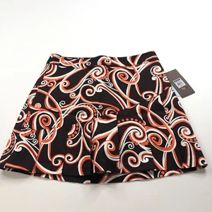 Lady Hagen NEW 4 (Fit 30 In) Cotton Blend Golf Skirt Skort 4" Shorts Brown - Picture 1 of 9