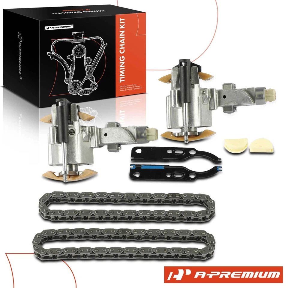 8x Engine Timing Chain Kit for Audi A6 Quattro 2000-2004 RS6 S6 S8 VW Touareg - Image 1 of 4