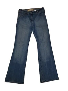NEXT UK Damen Bootcut Jeans Größe UK 12 EUR 40. Med Wash, schwere Nähte. Gebraucht - Bild 1 von 7
