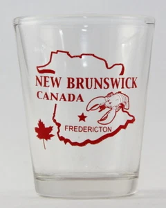 NEW BRUNSWICK CANADA SHOT GLASS (4 IN SERIES OF 13). COLLECT THEM ALL! - Picture 1 of 1