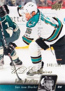 2010-11 Upper Deck UD Exclusives #413 Dany Heatley