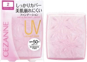 CEZANNE Ultra Cover UV Pact 2 Light Ochre 11g Foundation SPF50+ PA++++ - Picture 1 of 4