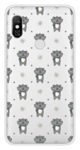 Coque en silicone imprimée compatible Xiaomi Redmi Note 6 Redmi Note 6 Pro Koala - Bild 1 von 3