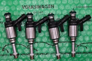 4x 06L906036AA NEW OEM FUEL INJECTORS VW Audi Skoda Seat Porsche - Bild 1 von 5