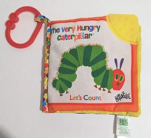 The Very Hungry Caterpillar Let's Count Baby Toy Soft Crinkle Book for Toddlers - Picture 1 of 6
