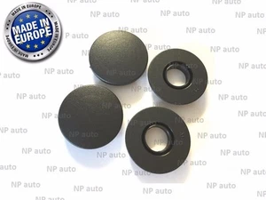 NEW 2X BLACK MERCEDES BENZ CAR MAT CLIPS CARPET FIXING GRIPS FLOOR HOLDERS CLAMP - Picture 1 of 5