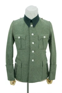 Chaqueta túnica de servicio de lana oficial Heer M36 alemana Segunda Guerra Mundial - Imagen 1 de 3