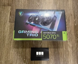 MSI GeForce RTX 5070 Ti Gaming Trio OC Plus - BRAND NEW SHIPS FREE IMMEDIATELY - Picture 1 of 2