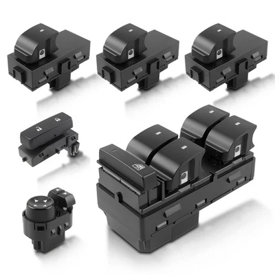 Mirror Window Switch for Chevrolet Silverado GMC Sierra 2500 HD 3500 HD 07-2013 - Image 1 of 4