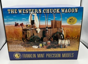 Franklin Mint The Western Chuck Wagon 1/16 Scale Precision Model w/ Box READ - Picture 1 of 19