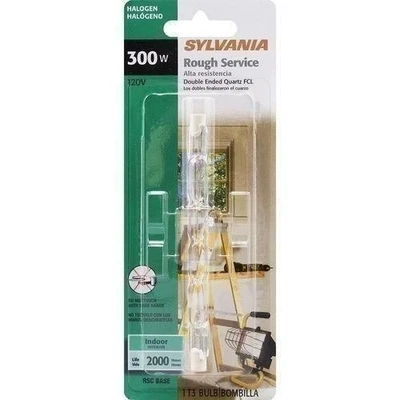 Sylvania 300T3Q/CL/RP (EHM) Tungsten T3 Quartz Halogen Lamp - 300W, 120V - Image 1 of 2
