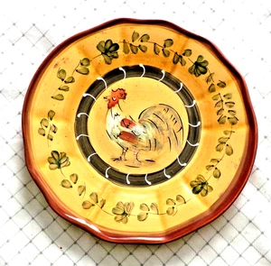 Huhn Hahn Speiseteller Country Barnyard Farm Cocorico - Bild 1 von 2