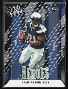 2024 Leaf Heroes & Prospects LaDainian Tomlinson Blue /99 - Picture 1 of 2