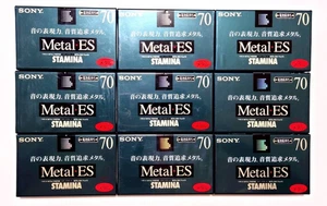[Neu] Sony Metal ES 70 Typ IV METAL POSITION Kassette Band Menge 9 251010 - Bild 1 von 3