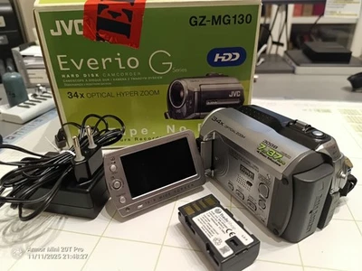 jvc camcorder everio GZ-MG130,30GB Hard Disk wie neu! - Bild 1 von 4