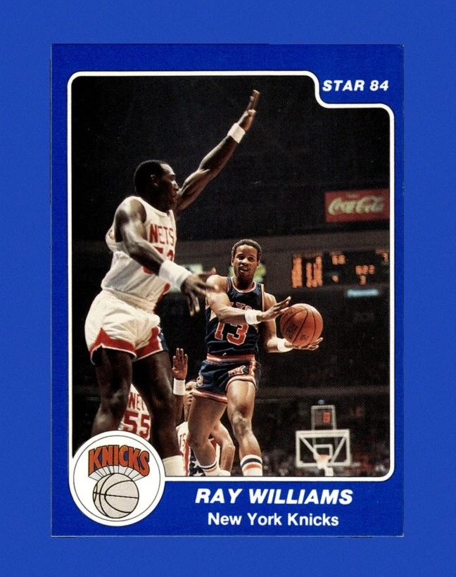 1983-84 Star Set-Break # 72 Ray Williams EX-EXMINT *GMCARDS* - Image 1 of 2