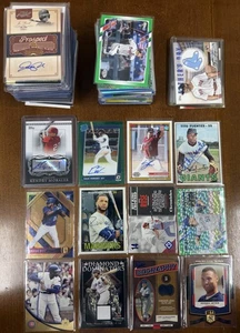 HUGE Auto Relic Serial Numbered Baseball Card Lot VALUE! Read Description - Picture 1 of 5