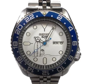 Seiko Automatic Watch Mens SNOOPY mod.SKX007 Diver's 200M 7S26-0020 October 1997 - Picture 1 of 12