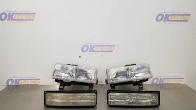 97 CHEVY EXPRESS 1500 MARK III COMPOSITE HEADLIGHT LAMP PARK LIGHT LAMP SET PAIR - Image 1 of 4