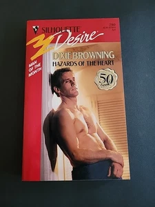 Hazards of the Heart by Dixie Browning 1993, Mass Market Silhouette Desire #780 - Bild 1 von 5