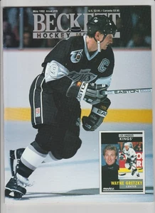 WAYNE GRETZKY BECKETT MAGAZIN HOCKEY KARTEN PREISFÜHRER AUSGABE #19 MAI 1992 KÖNIGS - Bild 1 von 2