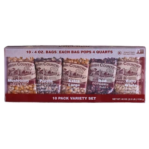 | 4 Ounce Variety Kernel Gift Set (10 Pack Assorted) | Old Fashioned, Non-Gmo an - Picture 1 of 16
