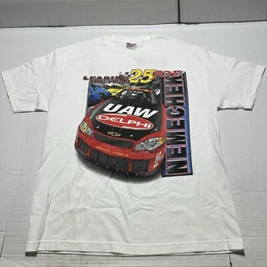 Vintage Joe Nemechek T Shirt Mens XL NASCAR Double Sided 2003 Casual Racecar Tee - Picture 1 of 7