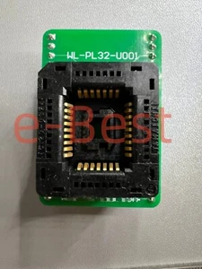 WL-PL32-U001 1.27mm pitch 7x9 PLCC32 Socket Adapter For Wellon Programmer - Picture 1 of 4