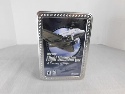 Microsoft Flight Simulator 2004: A Century of Flight  - PC Small Box Tin - Image 1 of 4