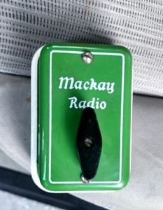 Rare Antique Western Union Mackay Radio Telegraph Call Box - Picture 1 of 3