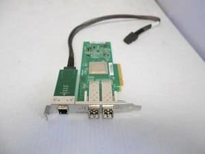 QLogic PX2810403-43 QLE2562-WB Dual Port 8GB FC PCIe HBA w/ SAS Expander - Picture 1 of 1