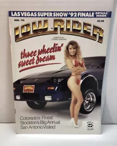 Vintage Lowrider Magazin Aug 1992 August 92 mit Centerfold - Bild 1 von 2