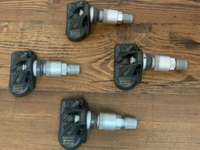 Sensores Huf TPMS con vástagos plateados BMW Serie 7 740 750 M550i xDrive 433 mhz   Foto 1 de 2