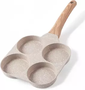 Egg Pan Omelette Pan, 4-Cup Nonstick Granite Omelette Skillet - Pancake Pan and - Picture 1 of 12