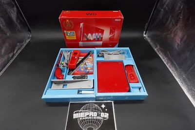 Nintendo Wii Super Mario Bros 25th Anniversary Limited Edition Rot Konsole Ge... - Bild 1 von 4