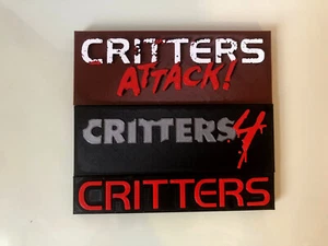 Critters 2 3 4 Attack Display Logo Horror Stand Comdey Horror Sci-Fi Eaten Alive - Picture 1 of 4
