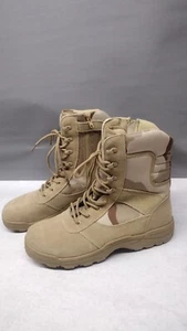 RIELD Hombres Botas de Trabajo Tácticas Militares Cremallera Lateral Selva Botas de Combate EE. UU. 10.5 - Imagen 1 de 8