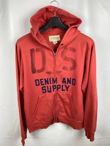 Denim And Supply Ralph Lauren Full Zip Hoodie size L - Picture 1 of 13