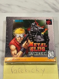 Metal Slug: 1st Mission (Neo Geo Pocket Color) NEW SEALED NEAR-MINT, RARE US! - Picture 1 of 3