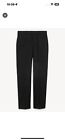 Jaeger Men?s Pure New Wool Black Tailored Trousers 36 Short New With Tag RRP 99