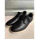 Dr. Scholl's Men's Black Faux Leather Lace Up Round Toe Sync Oxford Shoes - 10.5