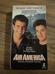 Air America (VHS, 1991) Mel gibson , Robert Downey Jr. - Picture 1 of 3
