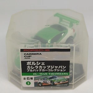 Porsche Carrera Cup Japan Pull Back Car Collection #5 Team Takamizawa Asahi - Picture 1 of 11