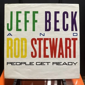 Rod Stewart / People Get Ready Picture Sleeve Only-no Record Warner PS - Picture 1 of 3