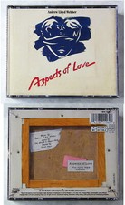 ASPECTS OF LOVE Musical From Andrew Lloyd Webber .. 1989 2-CD-Box TOP