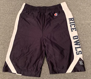 Vintage Rice University Owls Champion Basketball Shorts Sz S - Picture 1 of 4