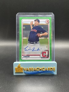 Liam Jenkins Rookie #15/99 2020 Topps Bowman Guardians Card