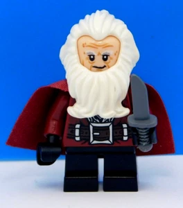 LEGO The Dwarf Balin Minifig Hobbit Lord of the Ring Medieval Ken Stott (79003) - Picture 1 of 4