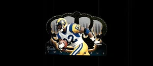 1998 Pacific Crown Royale Tony Horne 113 Rams - Picture 1 of 2